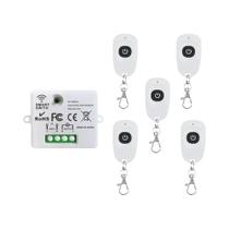 Interruptor De Controle Remoto Sem Fio Universal 433MHz, Receptor RF Para Luz, Ventilador, Motor,