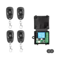 Interruptor De Controle Remoto Universal 433 Mhz DC 12V 10A Módulo Mini Receptor Para Porta De