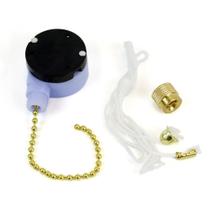 Interruptor de corrente de tração de latão Jandorf 61202 liga/desliga