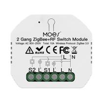 Interruptor De Cortina Dimmer ZigBee Inteligente Controle Remoto via App Smart Life Para Alexa E
