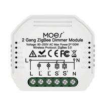 Interruptor De Cortina Dimmer ZigBee Inteligente Controle Remoto via App Smart Life Para Alexa E Interruptor De Cortina Dimmer ZigBee Inteligente Controle Remoto via App Smart Life Para Alexa E