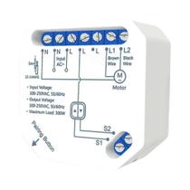 Interruptor De Cortina Inteligente WiFi Tuya Controle Google Home Alexa Para Persianas Rolô Motor