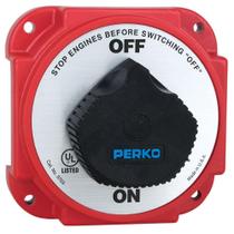 Interruptor de desconexão da bateria Perko 9703DP Heavy Duty com alternador