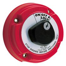 Interruptor de desconexão da bateria Perko Medium Duty com chave de bloqueio