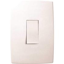 Interruptor de Embutir Linha Pial Plus, 1 Tecla Simples Vertical, 611100, Pial