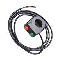 Interruptor De Farol Baixo Para Guidão De Motocicleta Em ABS, Combinado Com Farol Duplo E Buzina,