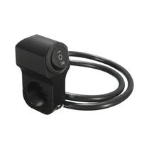 Interruptor De Farol De Guidão De Motocicleta Em Liga De Alumínio De 22cm, 12V, À Prova d'Água, Três