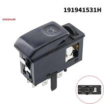 Interruptor de Farol Preto SORGHUM para VW Golf Mk2 Jetta II Mk 83-92 191941531H 191941531A Interruptor de Farol Preto SORGHUM para VW Golf Mk2 Jetta II Mk 83-92 191941531H 191941531A
