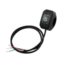 Interruptor De Guidão LED À Prova d'Água De 22mm Para Motocicleta, Controle Retro De Três Posições Interruptor De Guidão LED À Prova d'Água De 22mm Para Motocicleta, Controle Retro De Três Posições