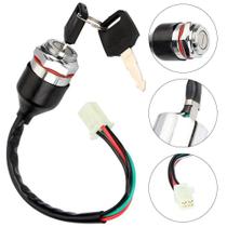 Interruptor De Ignição Para Motores Quad E Motocicletas: Fácil Instalação E Alta Resistência Interruptor De Ignição Para Motores Quad E Motocicletas: Fácil Instalação E Alta Resistência