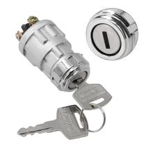 Interruptor De Ignição Universal 12V Para Carro E Barco, 3 Posições on off Com 2 Chaves