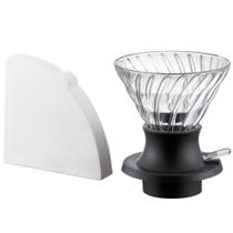 Interruptor de imersão Gotejador Hario Tamanho 02 com 40 filtros V60 Interruptor de imersão Gotejador Hario Tamanho 02 com 40 filtros V60