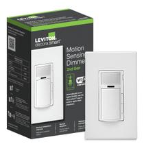 Interruptor de intensidade com sensor de movimento Leviton Decora Smart White