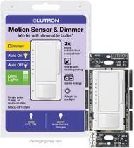 Interruptor de intensidade do sensor de movimento Lutron Maestro MSCL-OP153M-WH