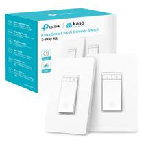 Interruptor de intensidade inteligente Kasa Smart KS230 KIT v2 de 3 vias branco Interruptor de intensidade inteligente Kasa Smart KS230 KIT v2 de 3 vias branco