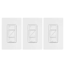 Interruptor de intensidade inteligente Lutron Caseta Original 150 W LED, pacote com 3