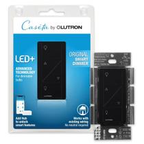 Interruptor de intensidade inteligente Lutron Caseta Original 150W LED preto