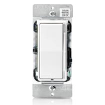 Interruptor de intensidade Leviton Decora Slide tratado com antimicrobiano Interruptor de intensidade Leviton Decora Slide tratado com antimicrobiano