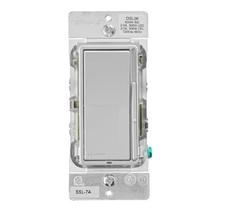 Interruptor de intensidade Leviton DSL06 Decora Slide para lâmpadas LED 300W