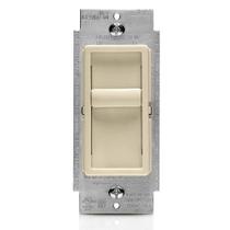 Interruptor de intensidade Leviton SureSlide 6672-1LT para lâmpadas LED Interruptor de intensidade Leviton SureSlide 6672-1LT para lâmpadas LED
