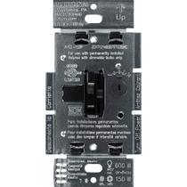 Interruptor de intensidade Lutron Ariadni/Toggler LED+ 150W preto Interruptor de intensidade Lutron Ariadni/Toggler LED+ 150W preto