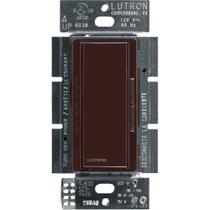 Interruptor de intensidade Lutron Maestro LED+ 150W monopólo marrom Interruptor de intensidade Lutron Maestro LED+ 150W monopólo marrom