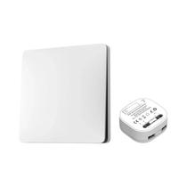Interruptor De Luz Com Controle Remoto Sem Fio RF433MHz, Painel À Prova d'Água Autoalimentado AC