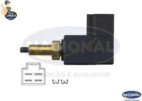 Interruptor de luz de freio hyundai accent elantra i30 ix35 santa fe sonata tucson jac motors j3 kia bongo cerato picanto sorento soul sportage ssangy Interruptor de luz de freio hyundai accent elantra i30 ix35 santa fe sonata tucson jac motors j3 kia bongo cerato picanto sorento soul sportage ssangy