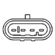 Interruptor de luz de freio Iveco Stralis Hd 2004 a 2012