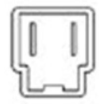 Interruptor de luz de freio Nissan Murano 2006 a 2009 3-RHO Interruptor de luz de freio Nissan Murano 2006 a 2009 3-RHO