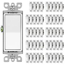 Interruptor de luz de parede CML 3 Way Decorator Paddle Rocker 15A