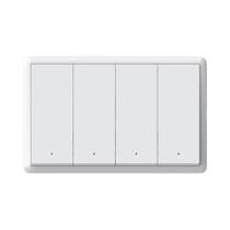 Interruptor De Luz De Parede Inteligente WiFi Manhot Matter Sem Neutro 1 2 3 4 Gang Homekit Siri