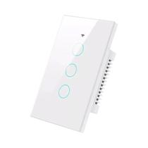Interruptor De Luz De Toque Inteligente Wifi Bluetooth Painel Dos EUA Sem Fio Neutro Alexa Google