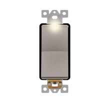 Interruptor de luz decorador LIDER LS15-4W-NK Nickel 15A 120V/277V Interruptor de luz decorador LIDER LS15-4W-NK Nickel 15A 120V/277V