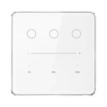 Interruptor De Luz Dimmer Inteligente Zigbee De 3 Teclas, Controle Remoto Tuya Smart Life, Padrão
