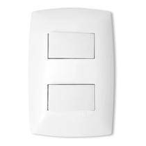 Interruptor de Luz Duplo Paralelo Three Way Home Branco Blux