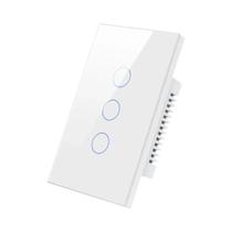 Interruptor De Luz Inteligente Com Controle Remoto Por Voz ZigBee Sensor De Toque De Parede 1/2/3/4