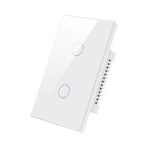 Interruptor De Luz Inteligente Com Controle Remoto Por Voz ZigBee Sensor De Toque Na Parede 1/2/3/4 Interruptor De Luz Inteligente Com Controle Remoto Por Voz ZigBee Sensor De Toque Na Parede 1/2/3/4