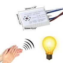 Interruptor De Luz Inteligente Com Sensor De Voz 220V, Liga E Desliga Automaticamente Para Corredor,