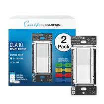 Interruptor de luz inteligente Lutron Claro para Caseta Lighting 5A 2Pk