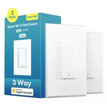 Interruptor de Luz Inteligente Meross MSS550 3 Vias 2 Unidades WiFi Interruptor de Luz Inteligente Meross MSS550 3 Vias 2 Unidades WiFi