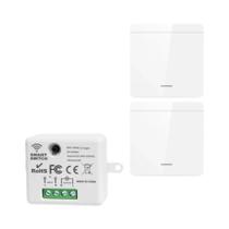 Interruptor De Luz Inteligente Sem Fio 433MHz 1/2/3 Gangues 10A 110V 220V Painel De Parede Com