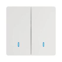 Interruptor de Luz Inteligente Sem Fio Universal RF 433MHz - 1/2 Gang - Controle Remoto