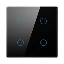 Interruptor de Luz Inteligente Tuya WiFi 4/6 Gangues - Controle Remoto, Alexa e RF433