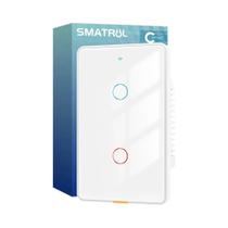 Interruptor De Luz Inteligente Tuya WiFi Sem Fio RF433 US 110-240V 6 Canais Com Temporizador E