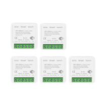Interruptor De Luz Inteligente Wi-fi 16a, Módulo De Relé Diy, Controle De Voz Por Aplicativo De 2