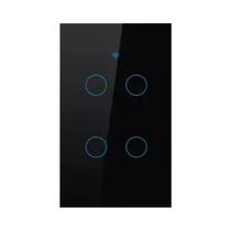 Interruptor De Luz Inteligente Wi-Fi Bluetooth Com Painel De Toque, Sem Fio Neutro, Padrão