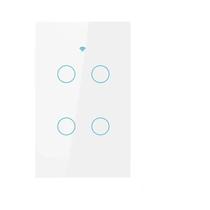 Interruptor De Luz Inteligente Wi-Fi Com Toque, Não Requer Fio Neutro, Funciona Com Alexa E Hey
