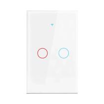 Interruptor De Luz Inteligente Wi-fi, Sem Necessidade De Fio Neutro, 1/2/3 Gang, 100-240v, Funciona