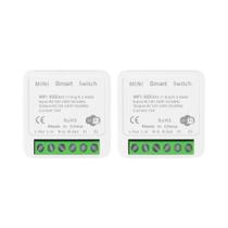 Interruptor De Luz Inteligente Wifi 16A Módulo DIY Relé Controle De Voz 2 Vias Tuya Alexa Google Interruptor De Luz Inteligente Wifi 16A Módulo DIY Relé Controle De Voz 2 Vias Tuya Alexa Google